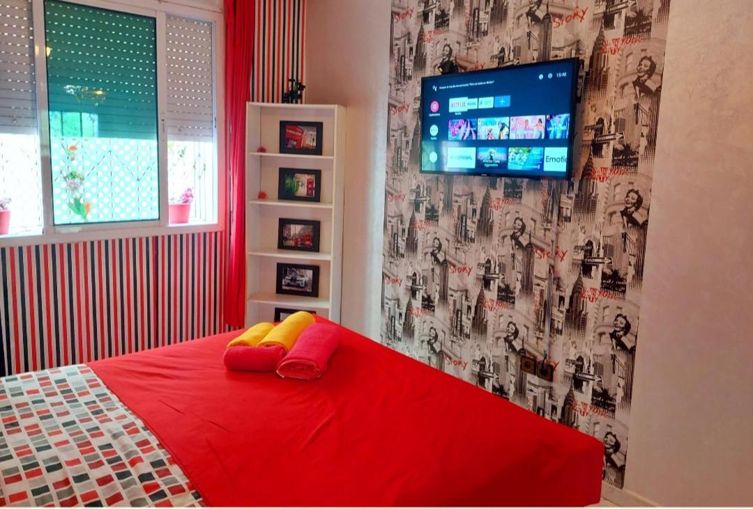 Stay Here, Nice Apartment With Garden View In Center, 1 Min Walk From Beach El Jadida Eksteriør bilde